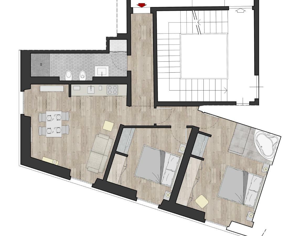 Cherubini Palace Thematic Apartment Флоренция Екстериор снимка